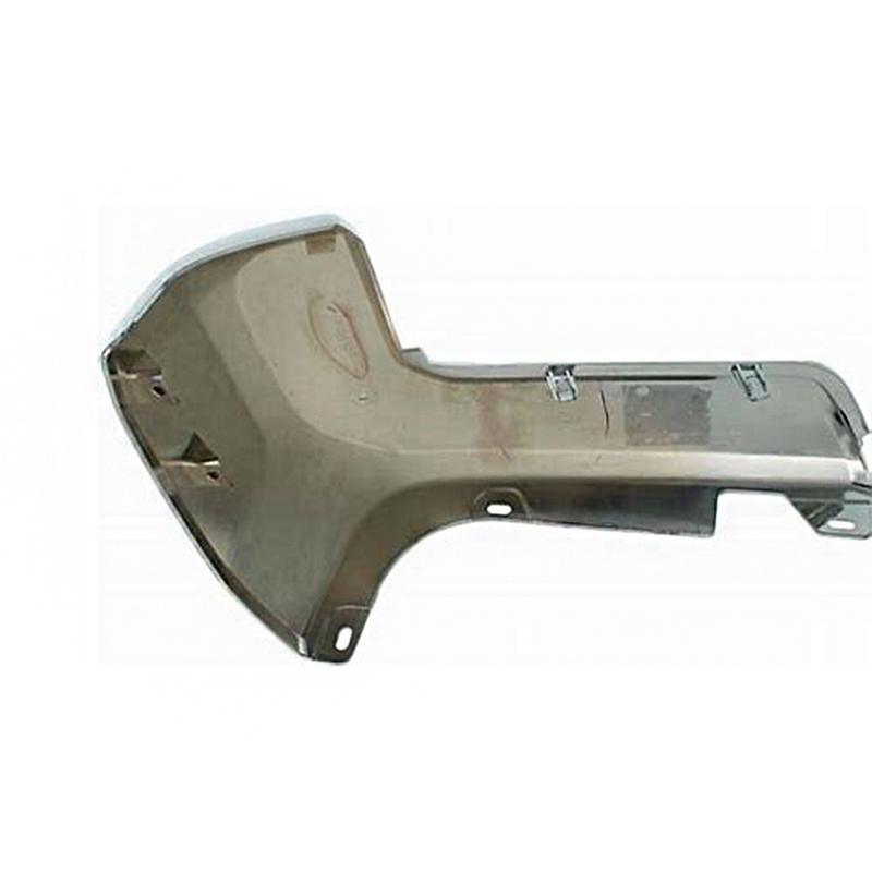 Rear bumper corner