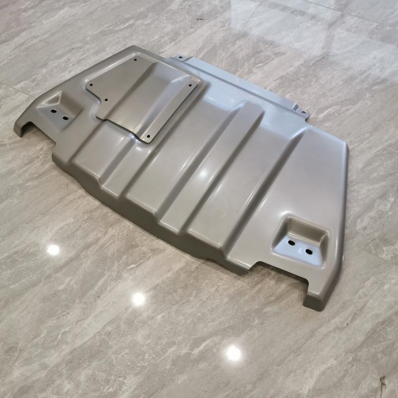 Engine under guard plate