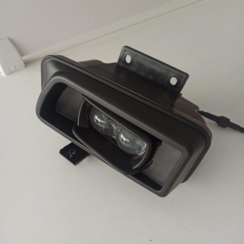 Faro antiniebla delantero LED negro LH+RH - IZ004003-LED-BLACK - 4