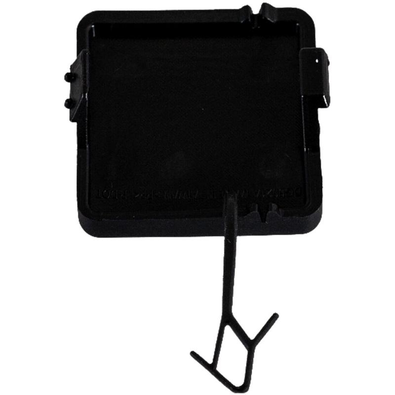 Front bumper trailer cover plate