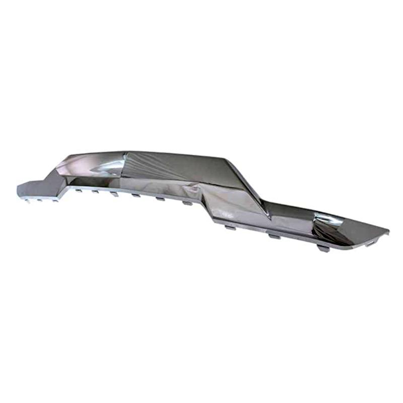 Front bumper lower spoiler trim