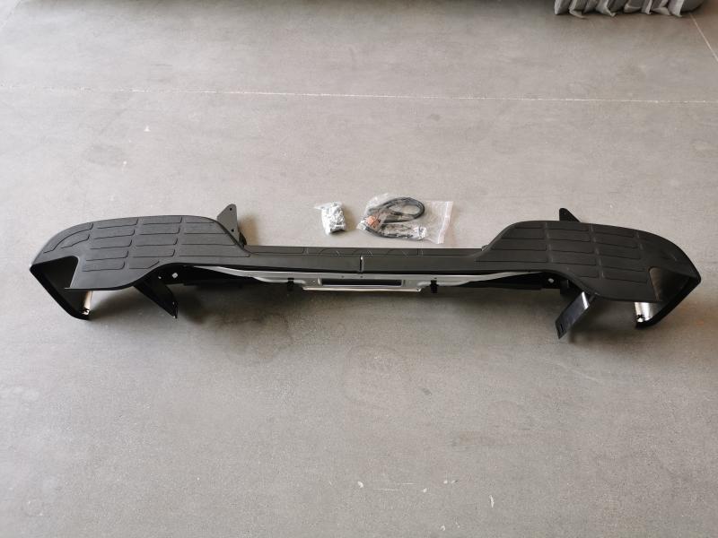 Rear pedal bumper
