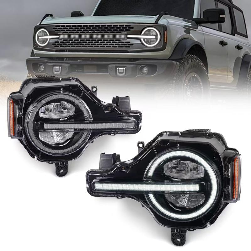 HEAD LAMP LH+RH