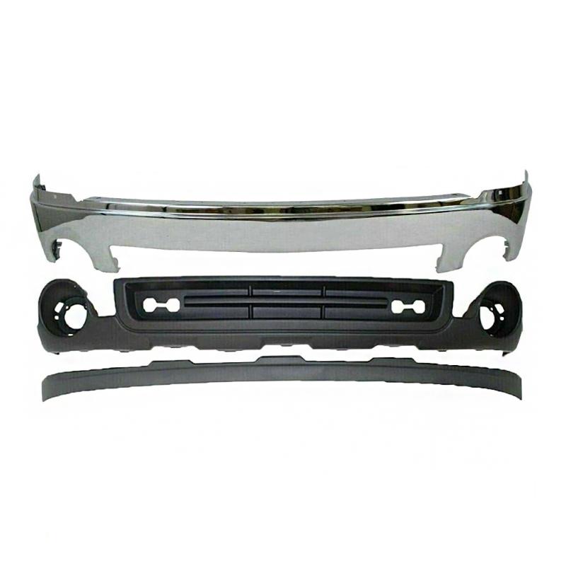 Garniture de pare-chocs avant (galvanoplastie) (avec ou sans trous) - 15901505 - 4
