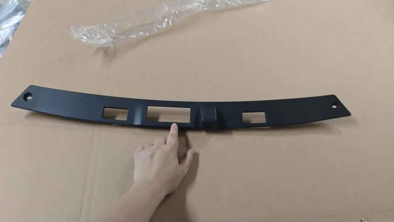 rear license plate decorative panel body