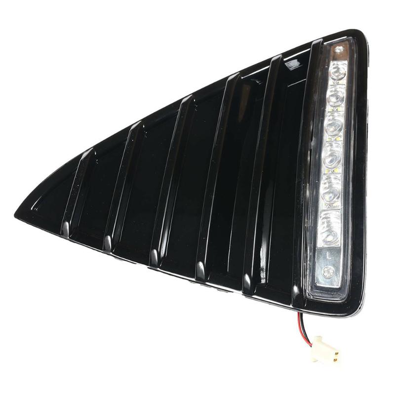 front bumper LED triangle plate