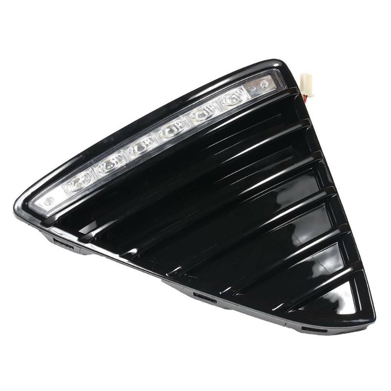 front bumper LED triangle plate - BM51-17K947-PJ