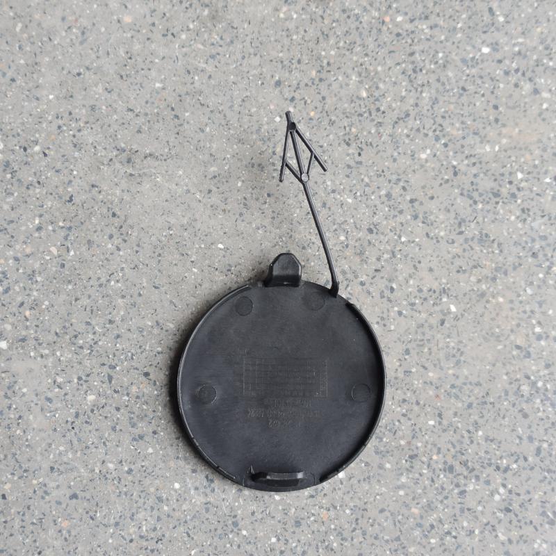 Front bumper trailer hook cover