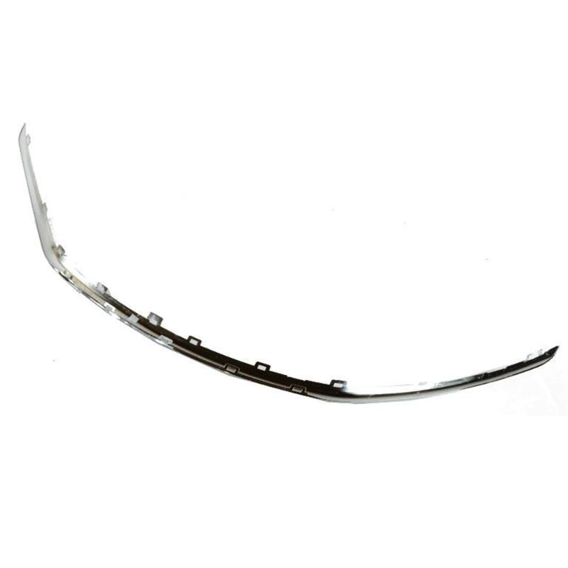 Front bumper bright strip