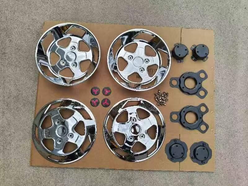 Enjoliveurs de roues avant/arrière en acier inoxydable 16 pouces 5 trous - HP160JF002 - 4