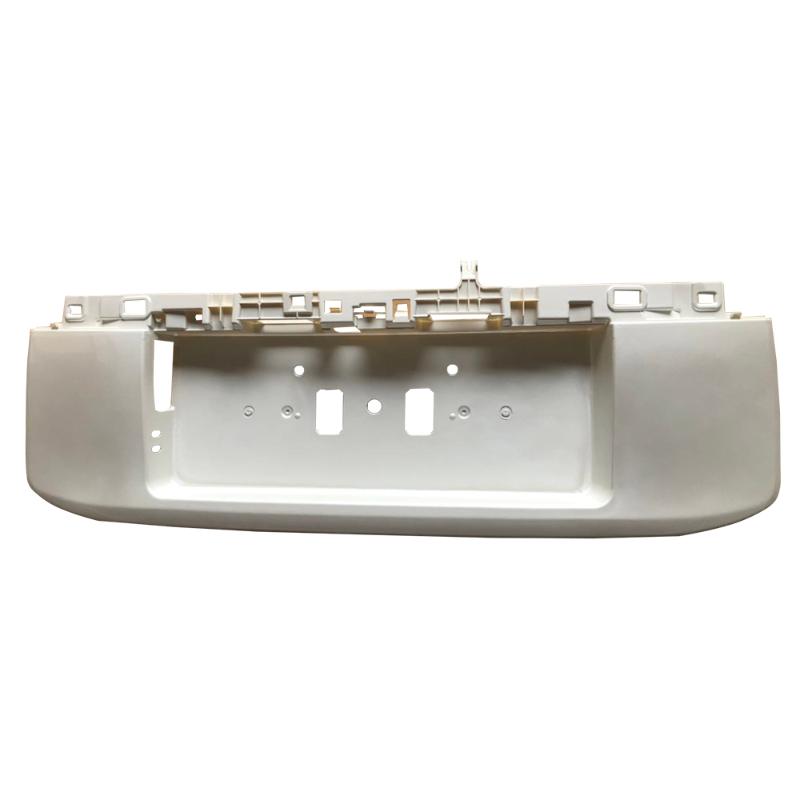 Rear license plate panel