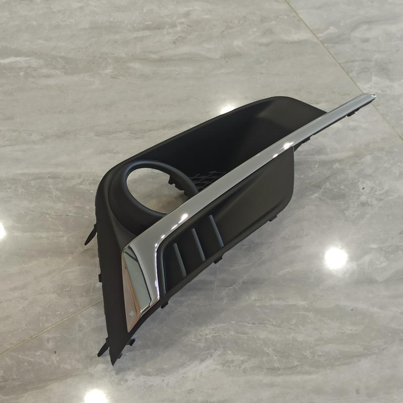 Front fog lamp frame (with hole, chrome) - 57731FJ310 - 4