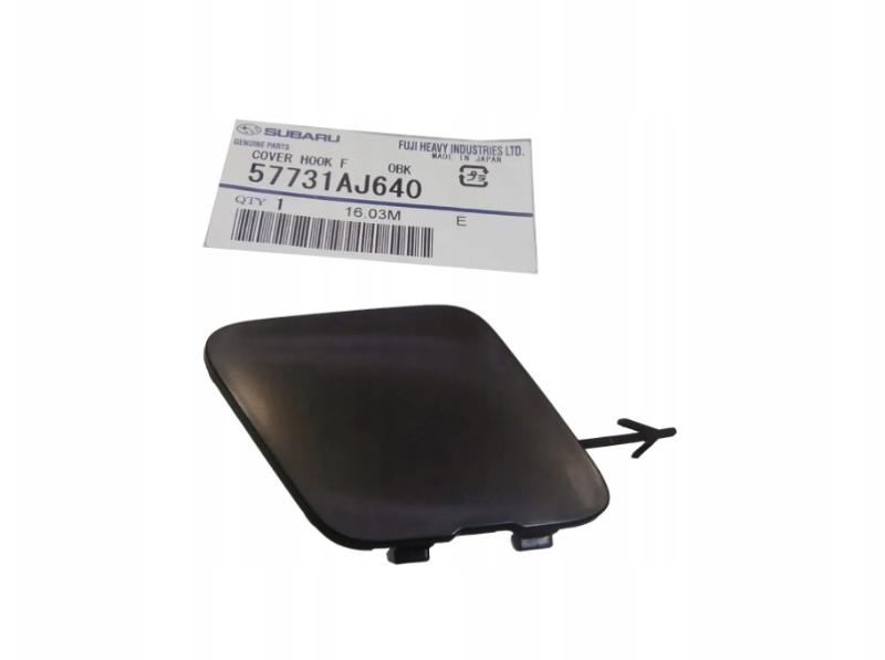 Front bumper tow hook cover