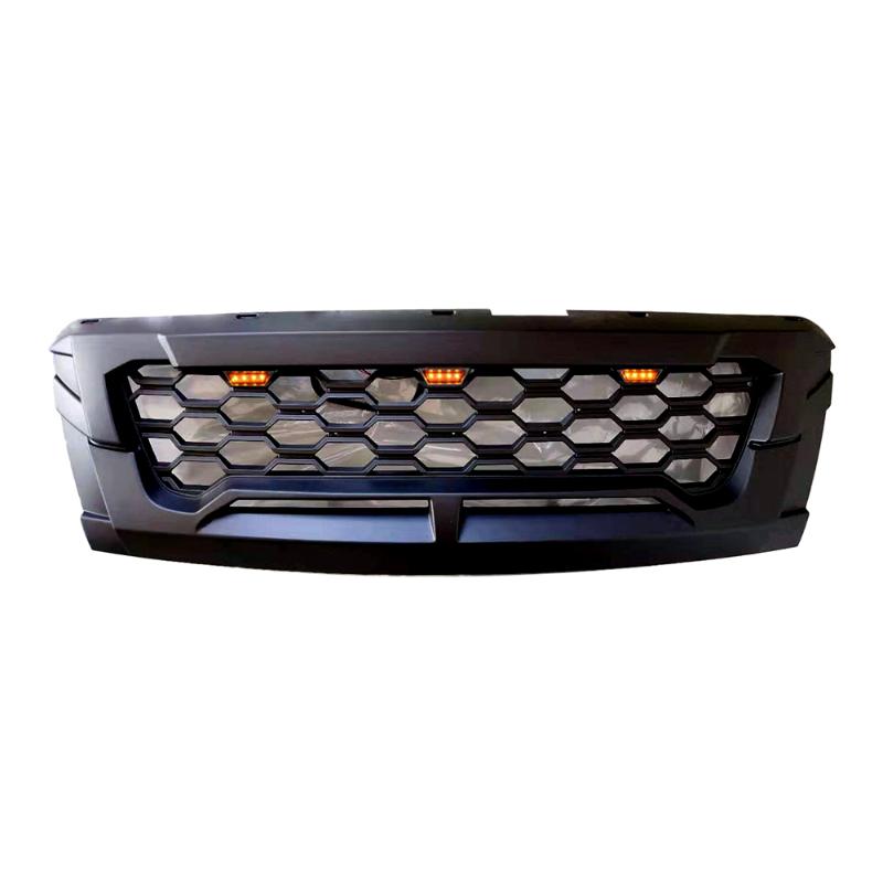 Grille with integrated light