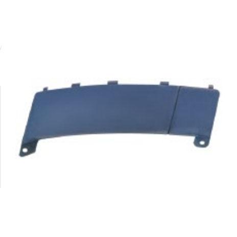 left under cover of rear bumper