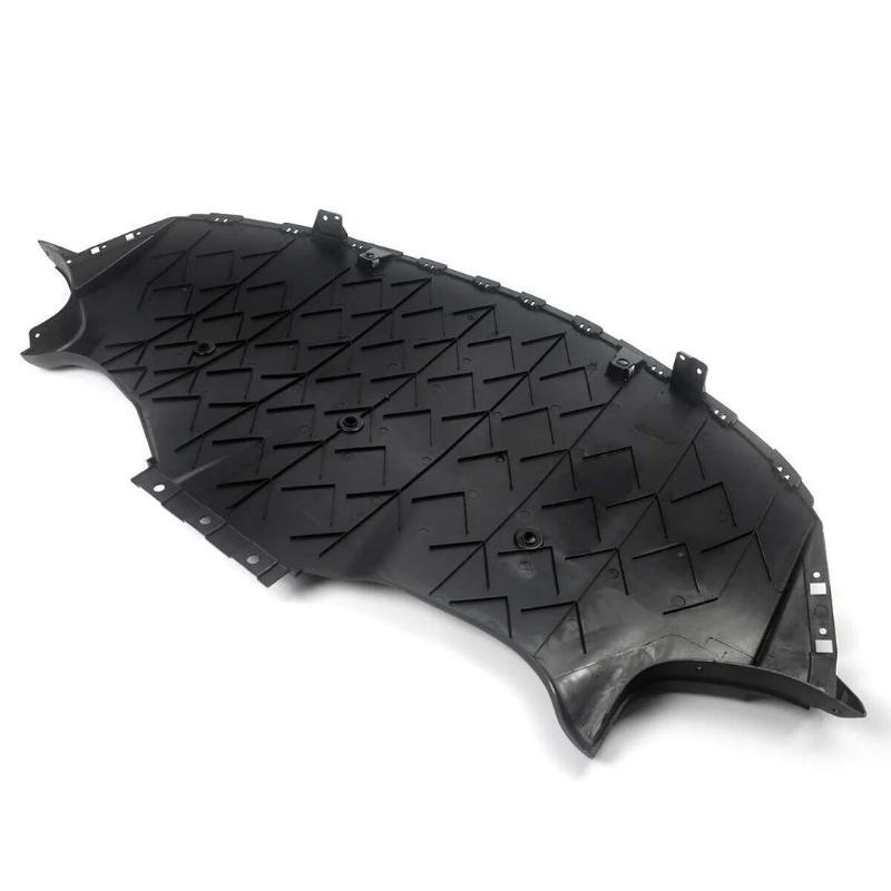 Rear bumper lower guard plate