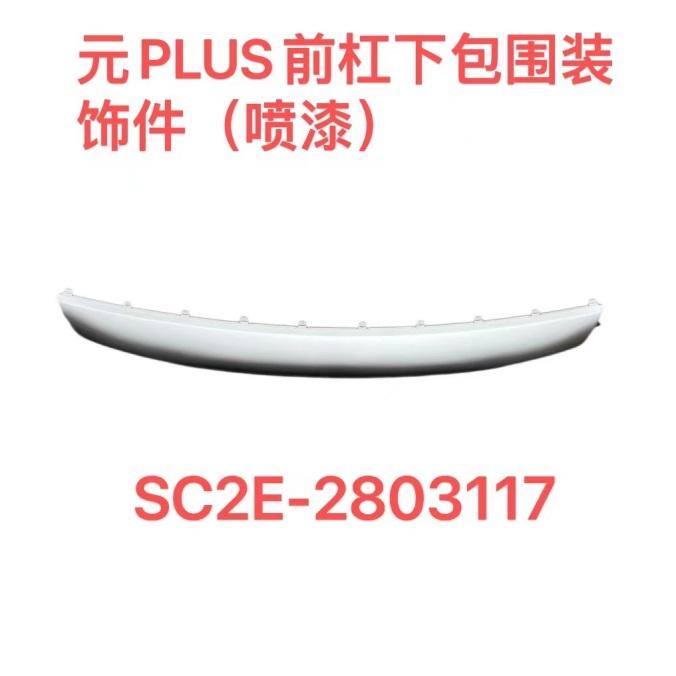 Surround trim under front bumper（（lacquered））