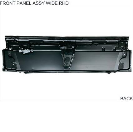 FRONT PANEL ASSY RHD