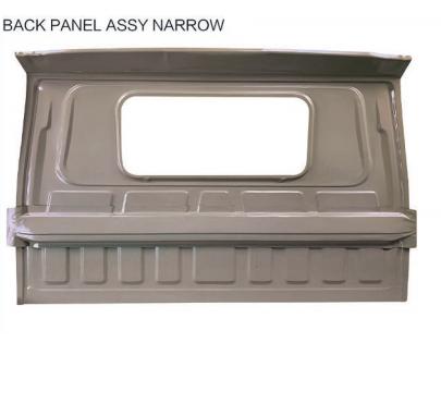 BACK PANEL ASSY NARROW