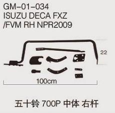 700P中体 右杆