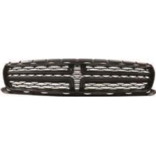 Grille Matte black