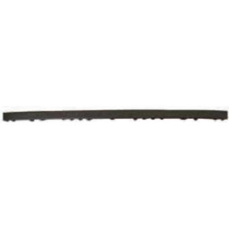 Rear bumper insert moulding (w/o parking aid,black)