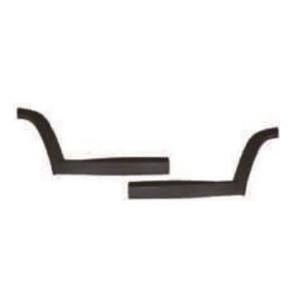 Rear wheel opening moulding