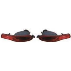 Rear bumper reflector