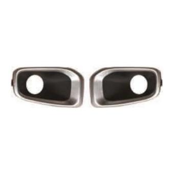 Fog lamp bezel silver