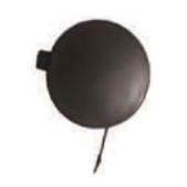 Front tow hook cover