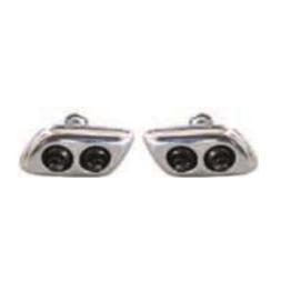 Head lamp washer nozzle