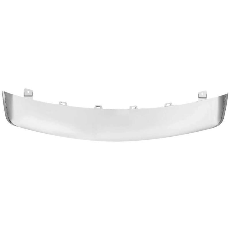 Rear bumper lower protective panel decorative strip (electroplated)