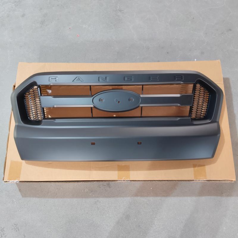 Front Grille Textured Leather-Like Surface