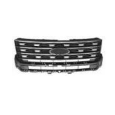 GRILLE FROSTED GRAY