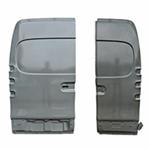 High-roof, blind-window tailgate
