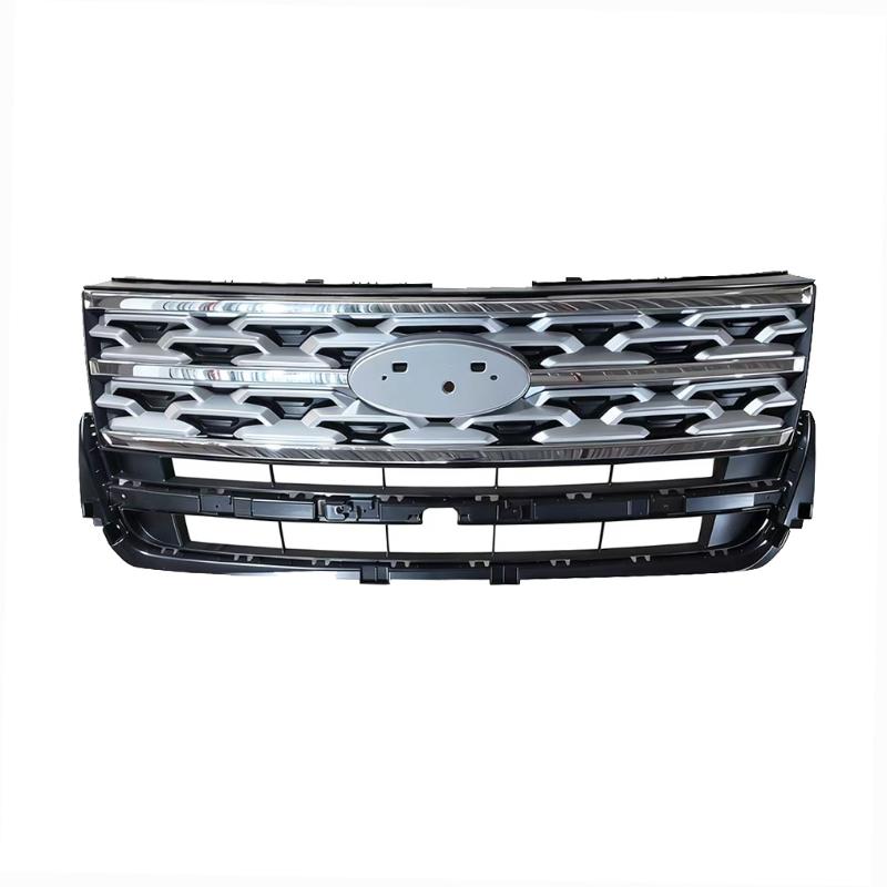 front silver mesh grille - JB5Z8200AK JB538200AC