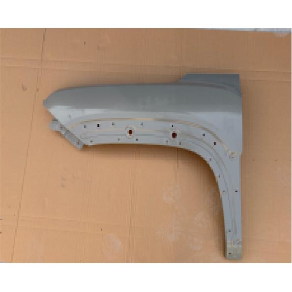 Front fender apron, left.
