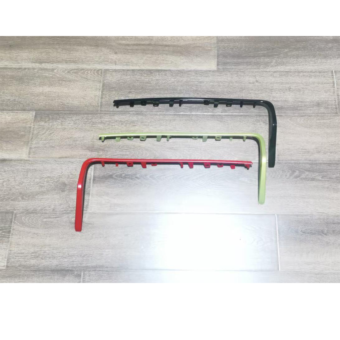 Rear bumper lower decorative strip red big - L F16-2804509RE / R F16-2804512RE
