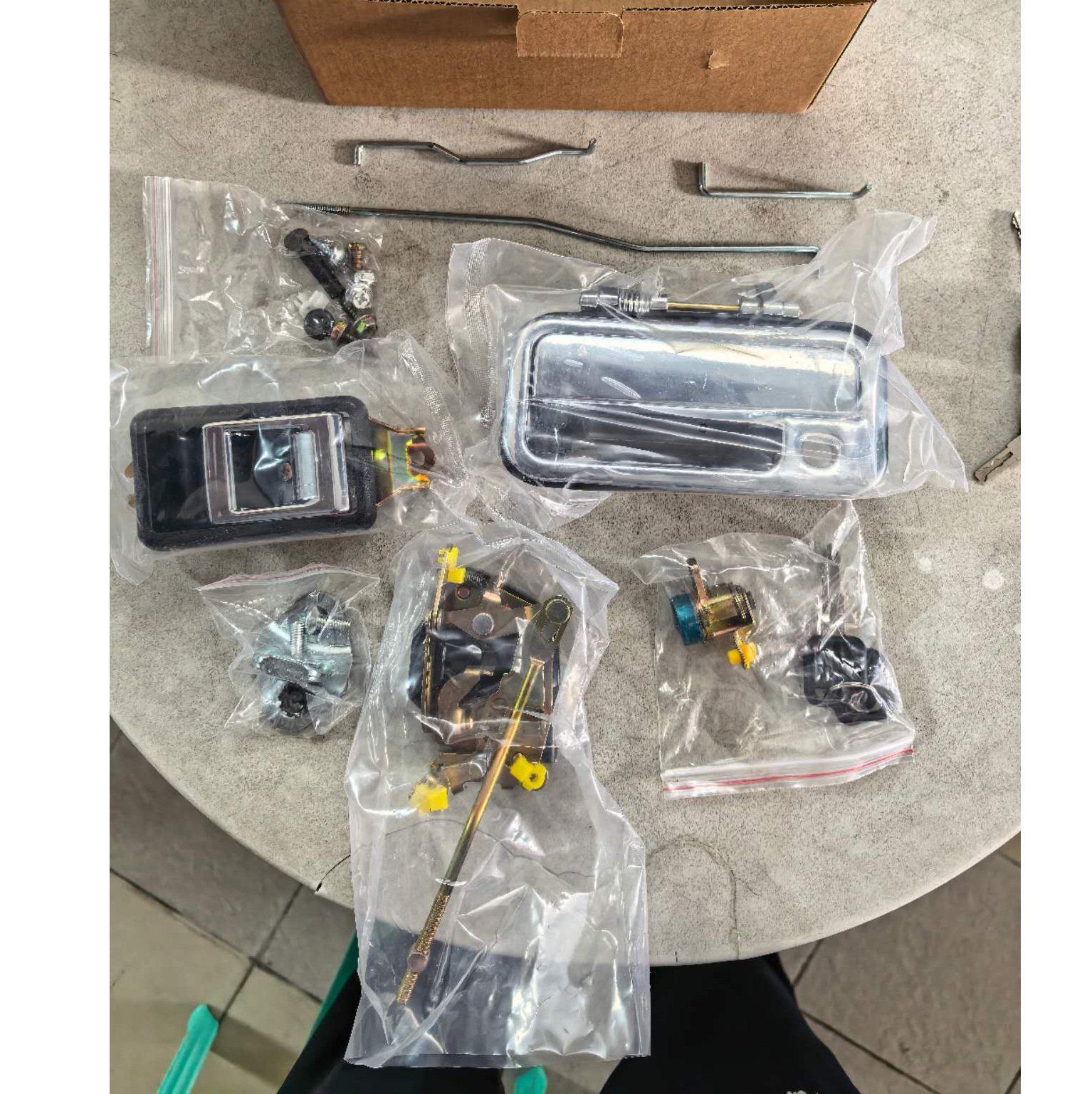 车门锁+拉手 - FB Door Lock Handle DH-8008