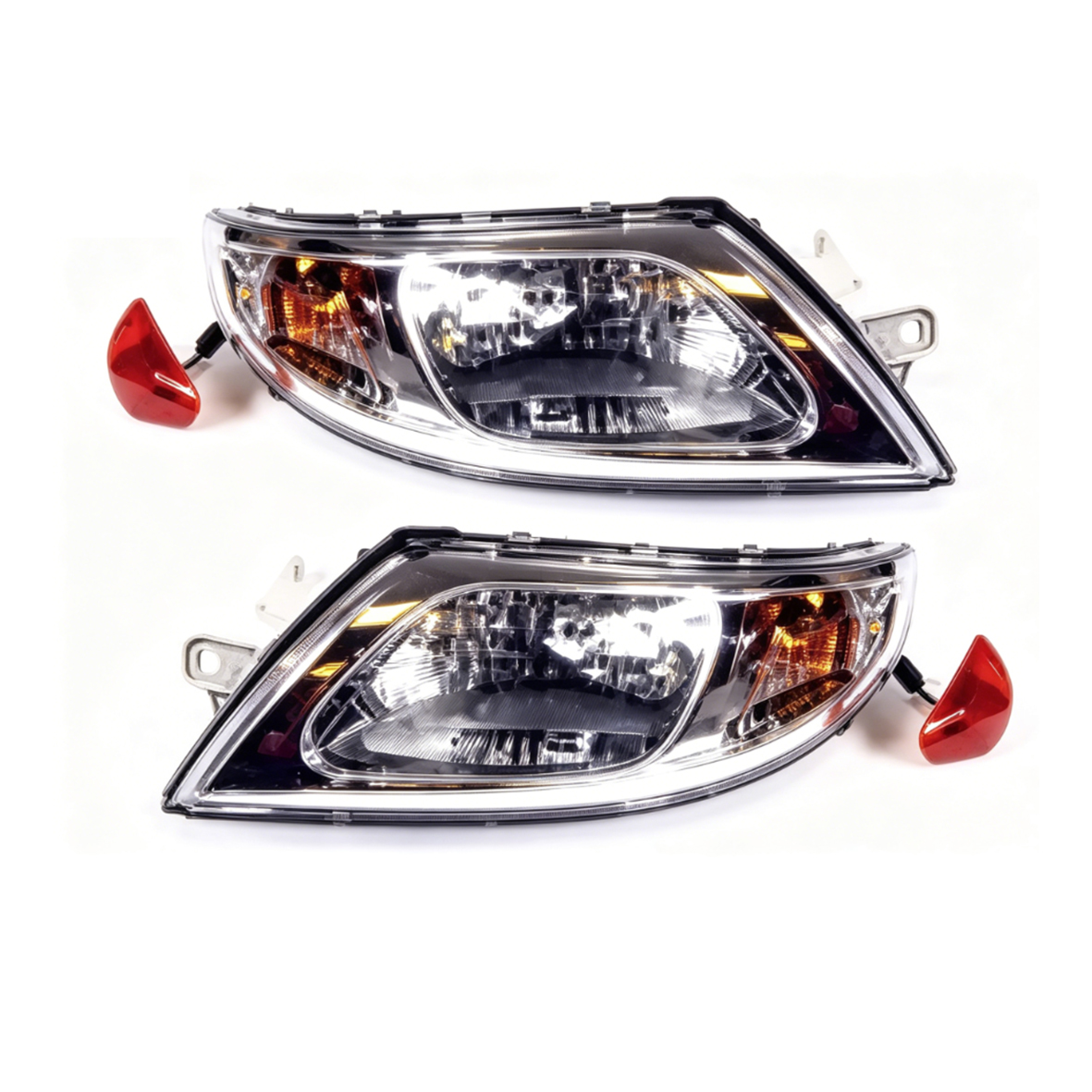 HALOGEN HEADLIGHT WITH TURN SIGNAL LIGHT - L:3574387C94 / R:3574388C94