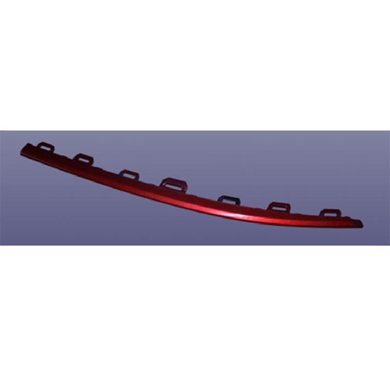 Front bumper trim (L/R) – Bloodstone Red.