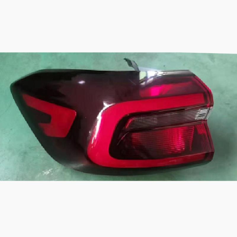 Black base for the rear-curved light.