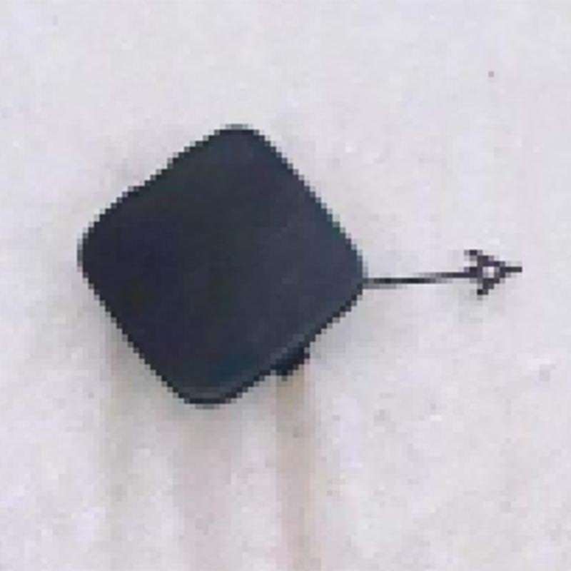 Front bumper towing cover.