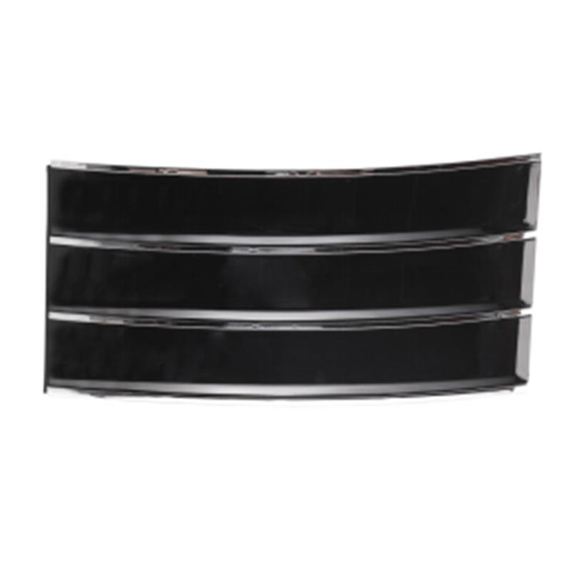 Front door molding gloss black with strip