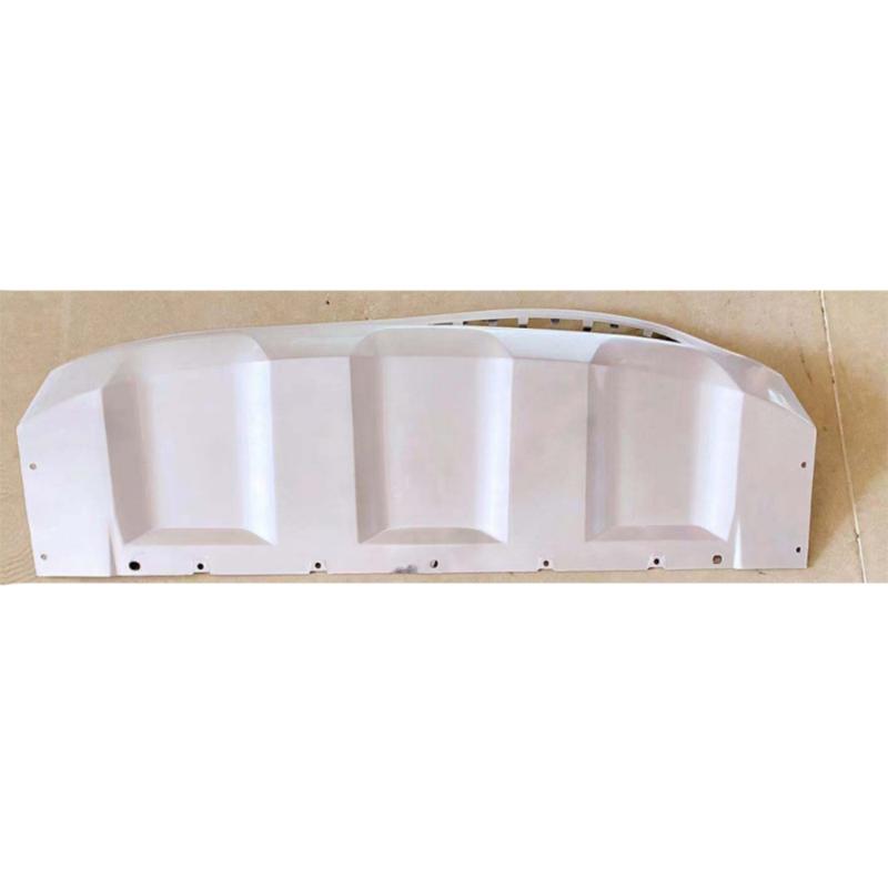 Front bumper trim panel (silver)
