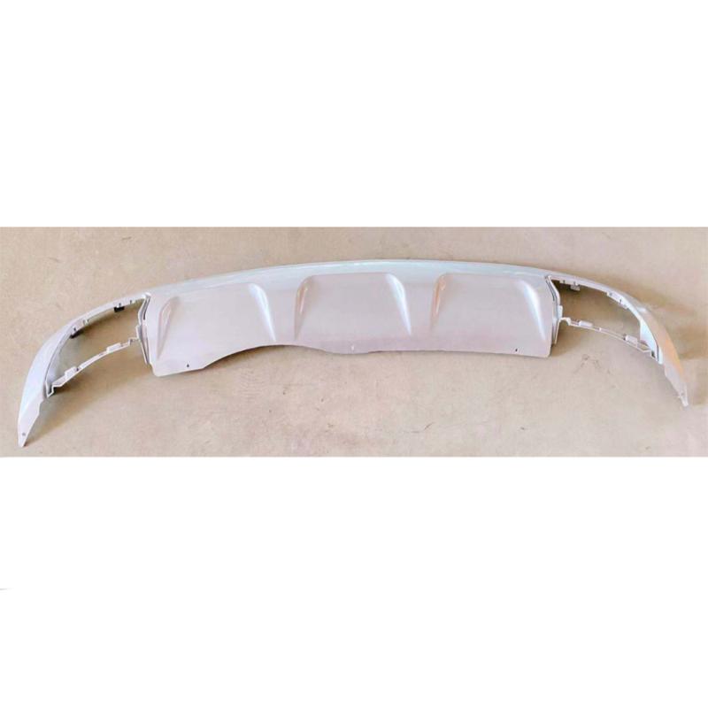 Rear bumper trim panel (silver)