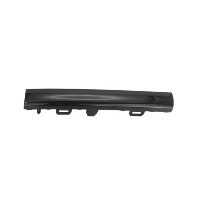 Front bumper trim strip length