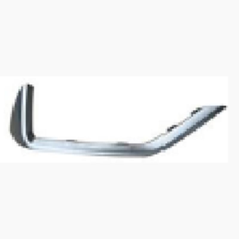 Rear fog lamp molding silver