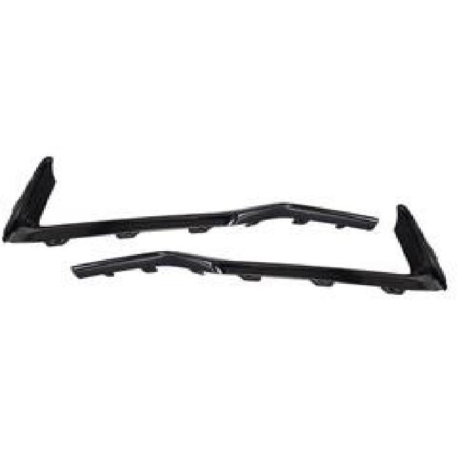 Front bumper trim strip.