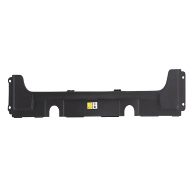 Washer reservoir-sight shield